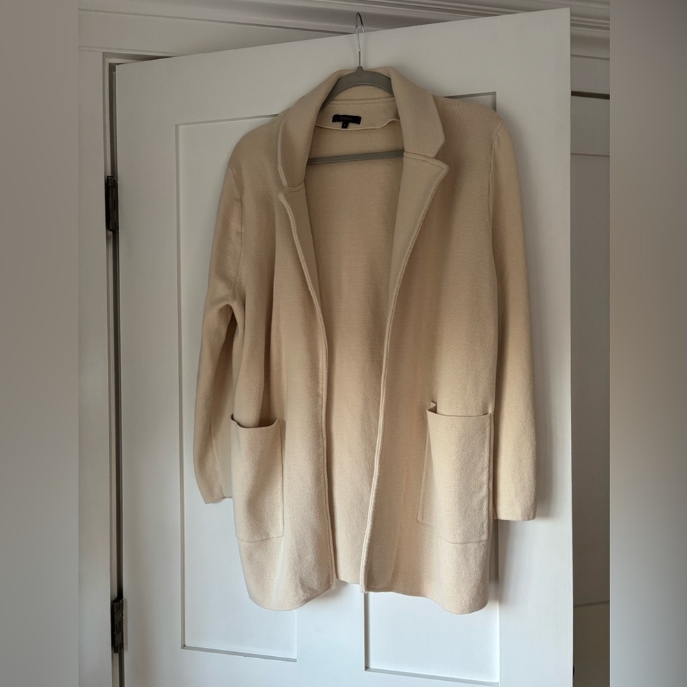 Quince Cream Knit Cardigan